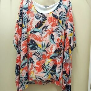 J. London Sheer Covered Tank Top